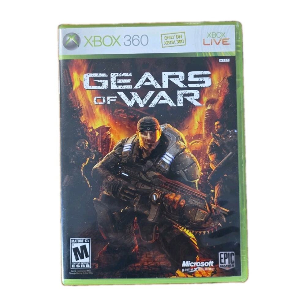 Gears of War (Microsoft Xbox 360, 2006) Cib